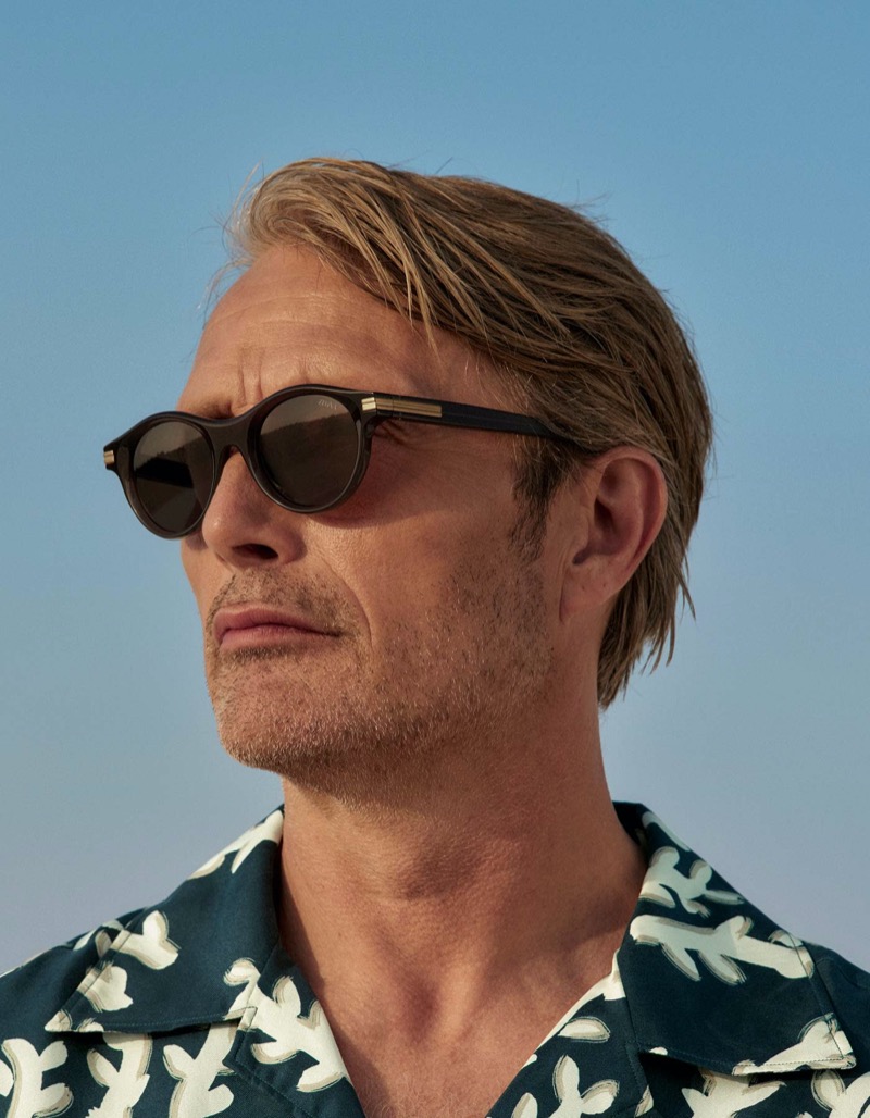 » Mads Mikkelsen Channels an Italian Summer with Zegna Zegna Summer 2025 Campaign 008