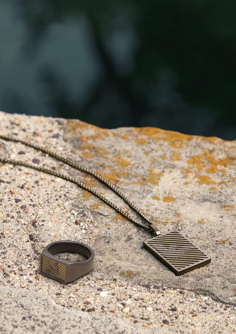 Emporio Armani fall winter 2025 jewelry