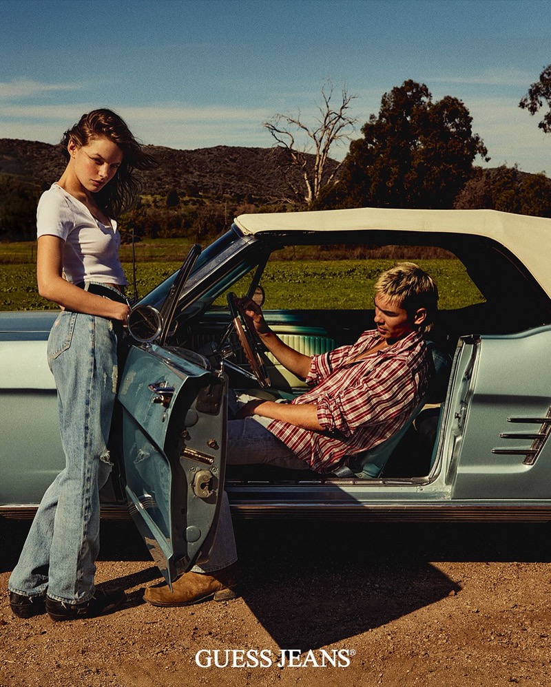 Evan mock guess jeans summer 2025 campaign 003