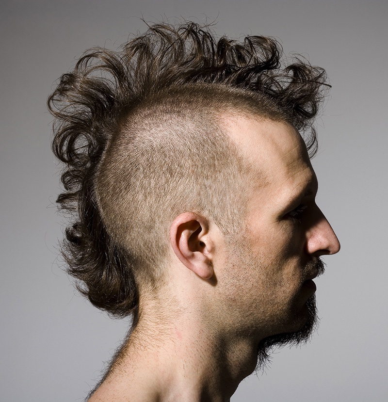 grunge mohawk