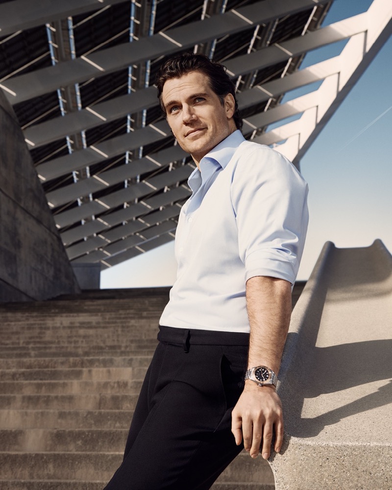 Henry Cavill stars in the Longines Spirit Zulu Time 1925 campaign.