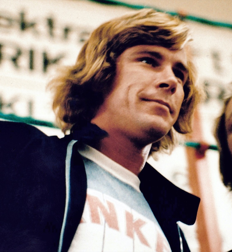 James Hunt British racing driver 1977