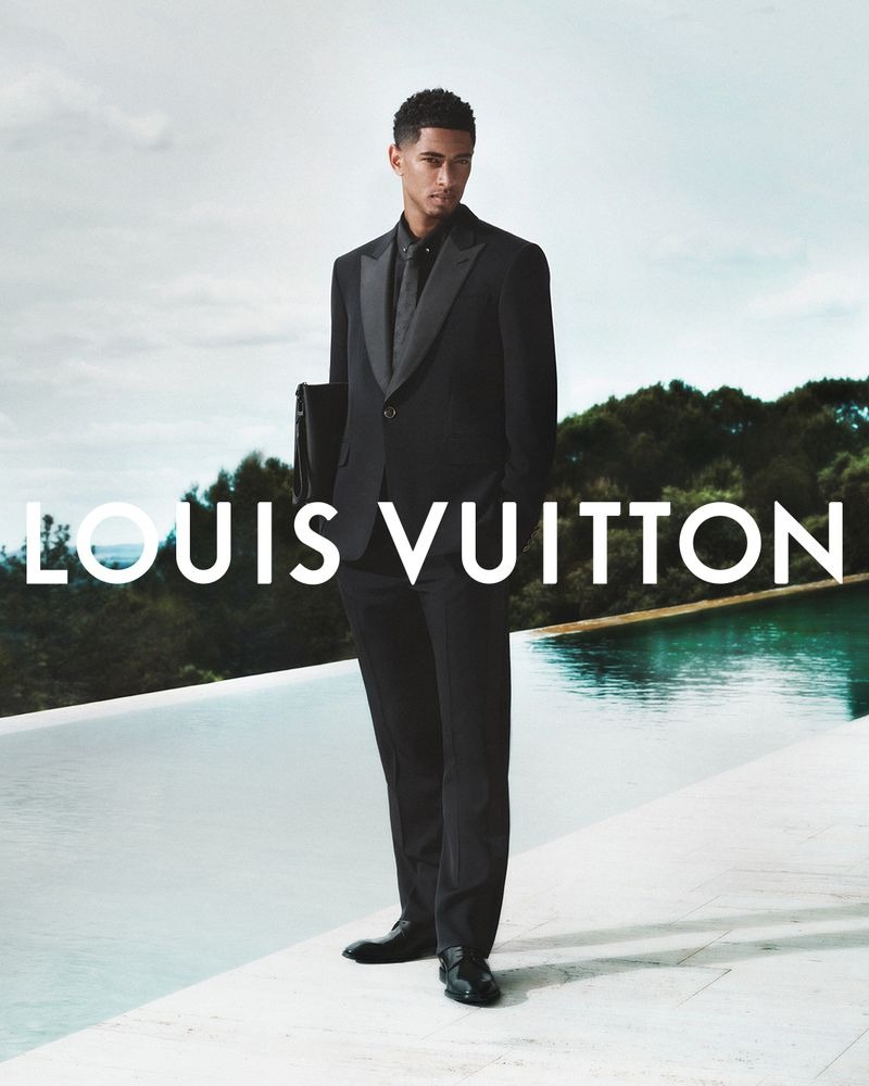 Jude bellingham louis vuitton formalwear campaign 002