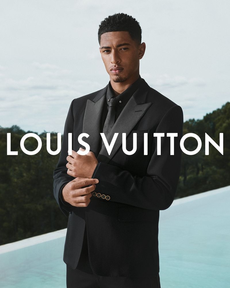 Jude Bellingham stars in the Louis Vuitton New Formal campaign. 