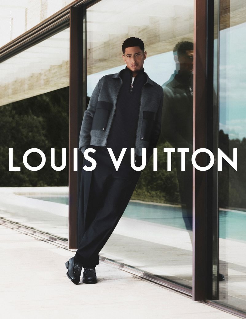 Jude bellingham louis vuitton formalwear campaign 005