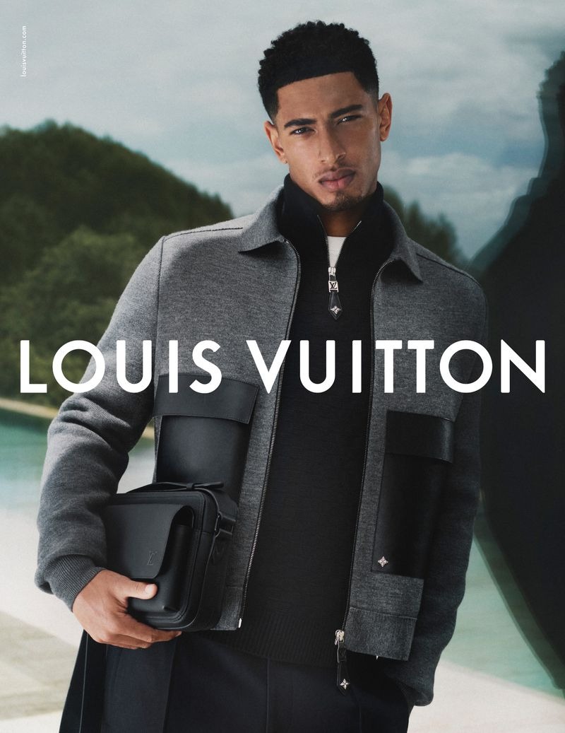 Jude bellingham louis vuitton formalwear campaign 006