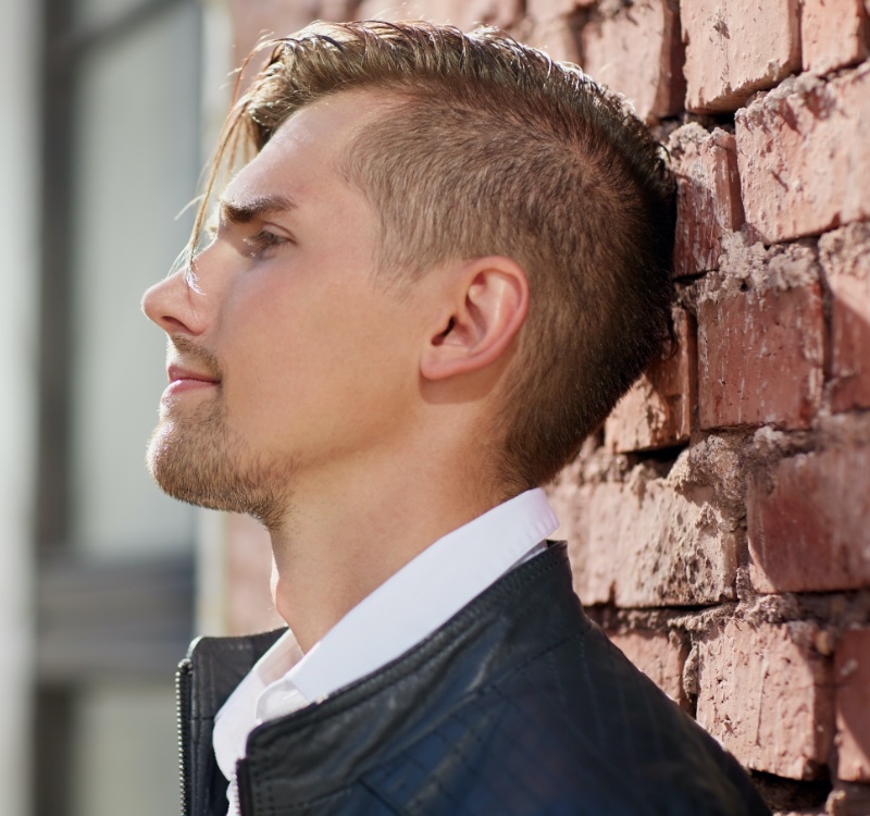 long fringe undercut