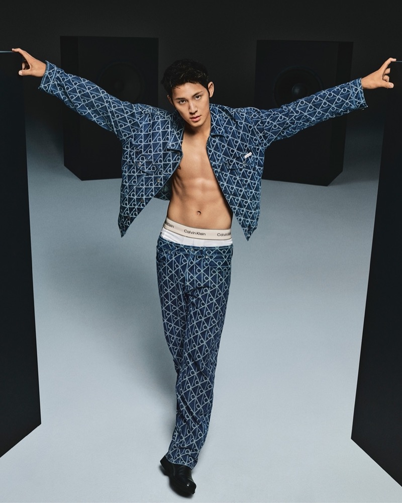 Mingyu calvin klein fall 2025 campaign 003