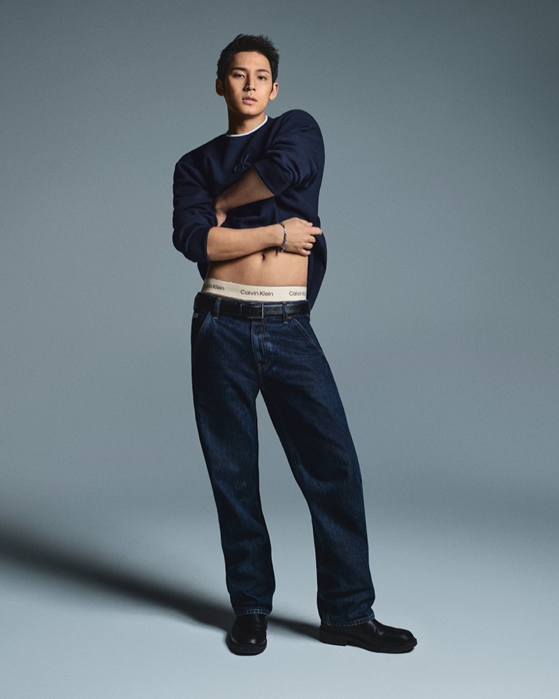 Mingyu calvin klein fall 2025 campaign 008