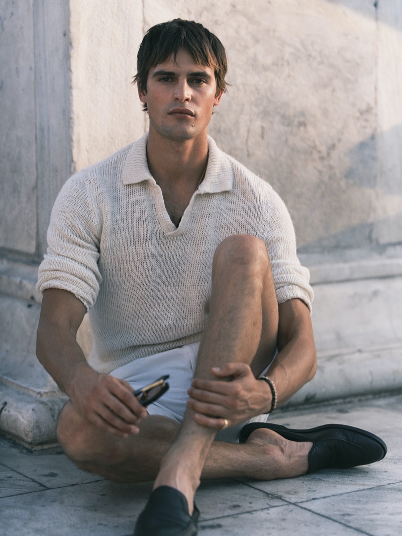 Parker Van Noord stars in the Mytheresa summer 2025 campaign.