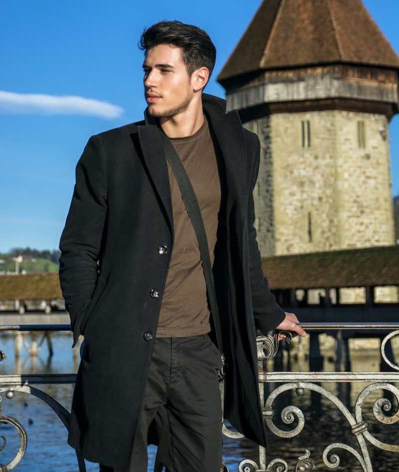 Neutral tones fashion men
