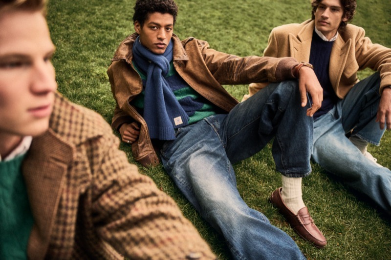 Smart casual style is front and center for the Polo Ralph Lauren fall 2025 Heritage Icons campaign. 