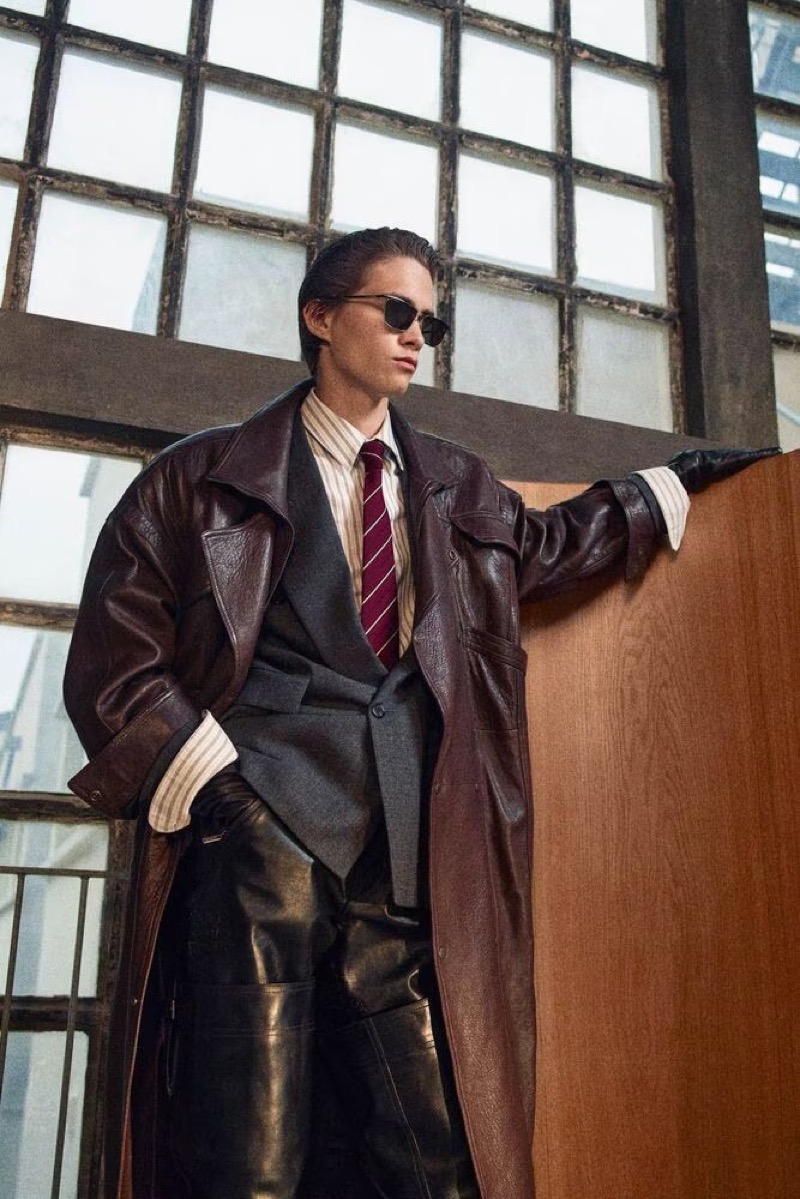 Marcelo Mendez wears Saint Laurent fall 2025.
