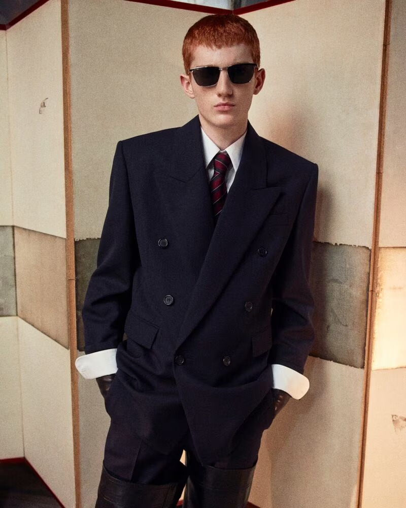 Saint Laurent fall 2025 Jesse Sachet-Dufraisse