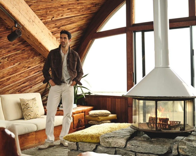 Todd Snyder Italian suede dylan jacket