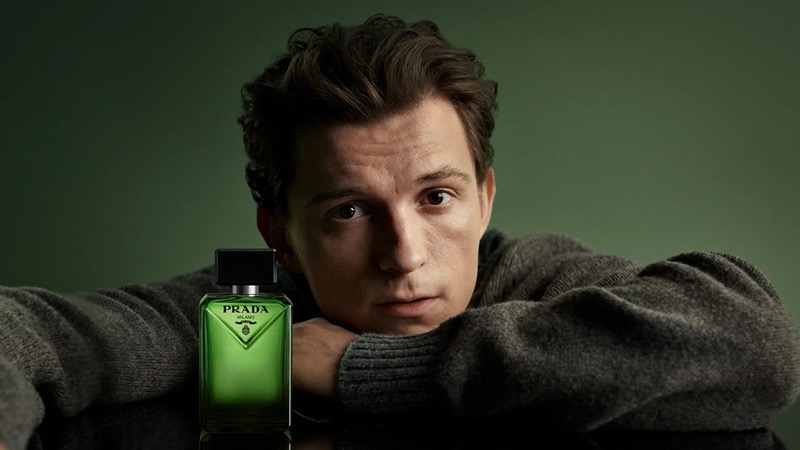 Tom Holland for Prada Paradigme fragrance campaign 2025
