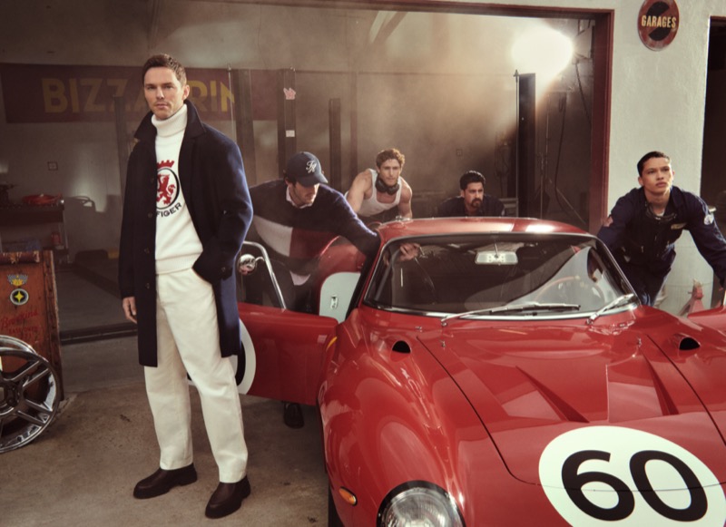 Nicholas Hoult leads the Tommy Hilfiger fall 2025 campaign.