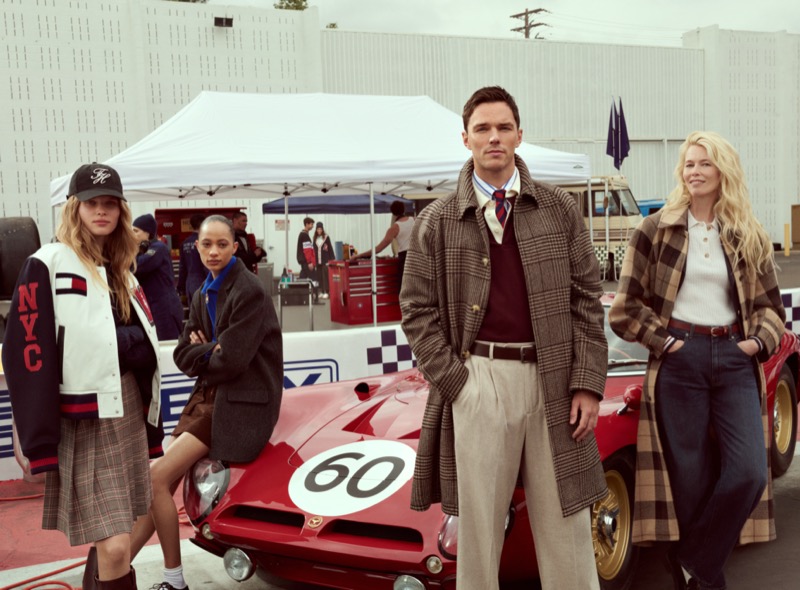 Actor Nicholas Hoult embodies the Tommy Hilfiger man for the brand's fall 2025 campaign.