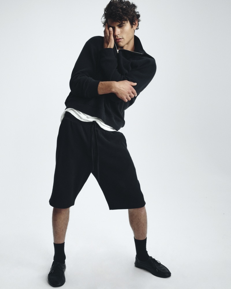 Anthony Thomas Melillo ATM collection terry shorts