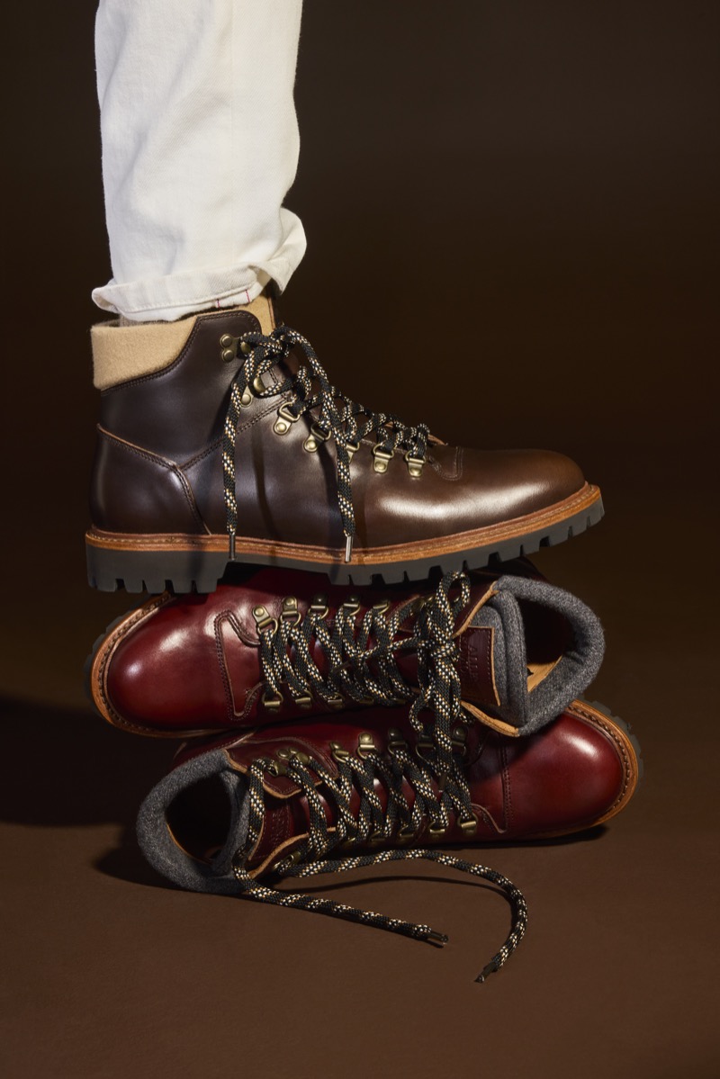 Allen Edmonds fall-winter 2025 campaign hiking boots
