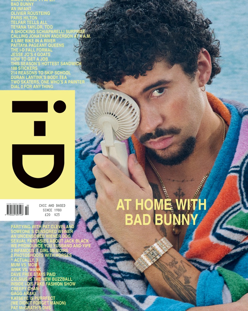 Bad Bunny i-D cover 2025