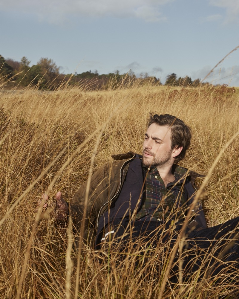 Charlie Rowe Barbour Ode to Ayrshire capsule campaign