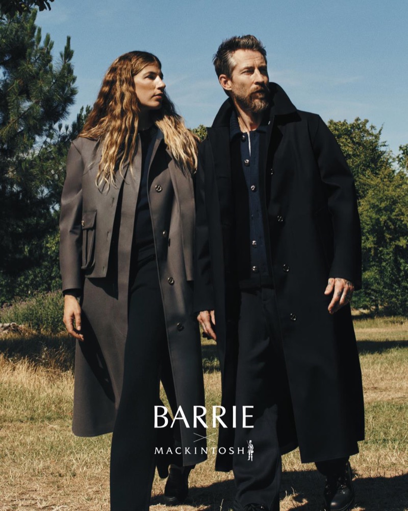 Barrie x Mackintosh capsule collection coats
