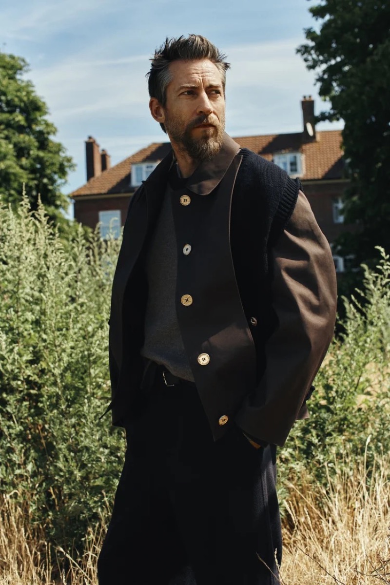 Justin O'Shea Barrie x Mackintosh capsule collection