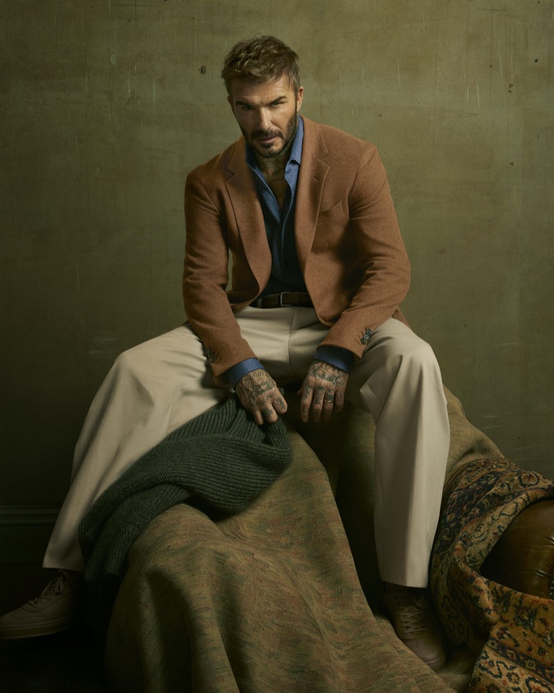David Beckham fall-winter 2025 Beckham x BOSS campaign