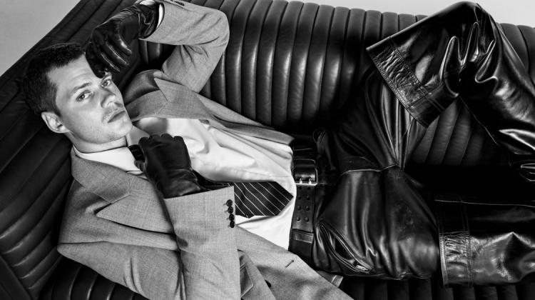 Bill Skarsgård Leads Saint Laurent’s Fall 2025 Campaign