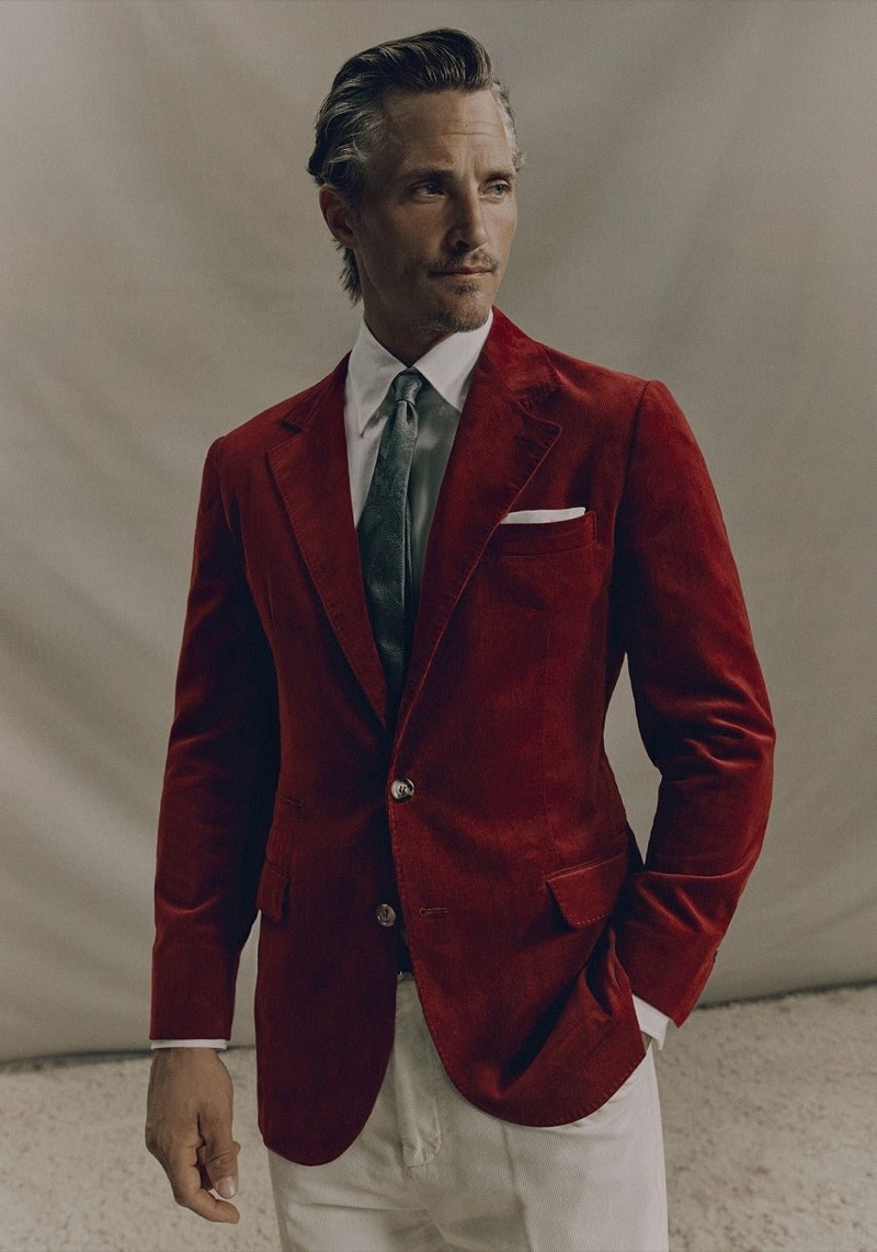 Ollie Edwards fall 2025 look Brunello Cucinelli