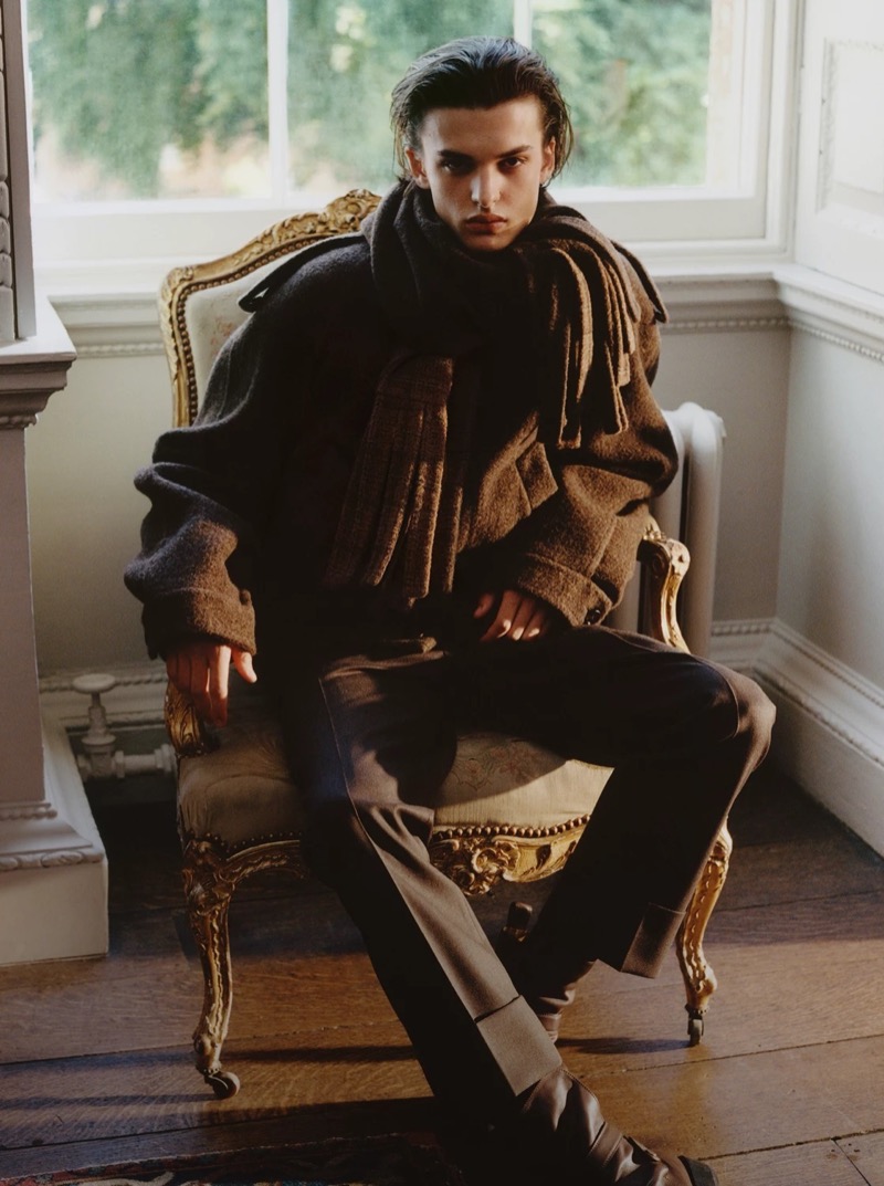 Tristan Watkins Burberry winter 2025 campaign