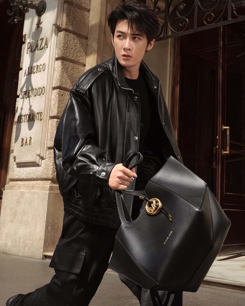 JC-T Michael Kors fall 2025 campaign leather