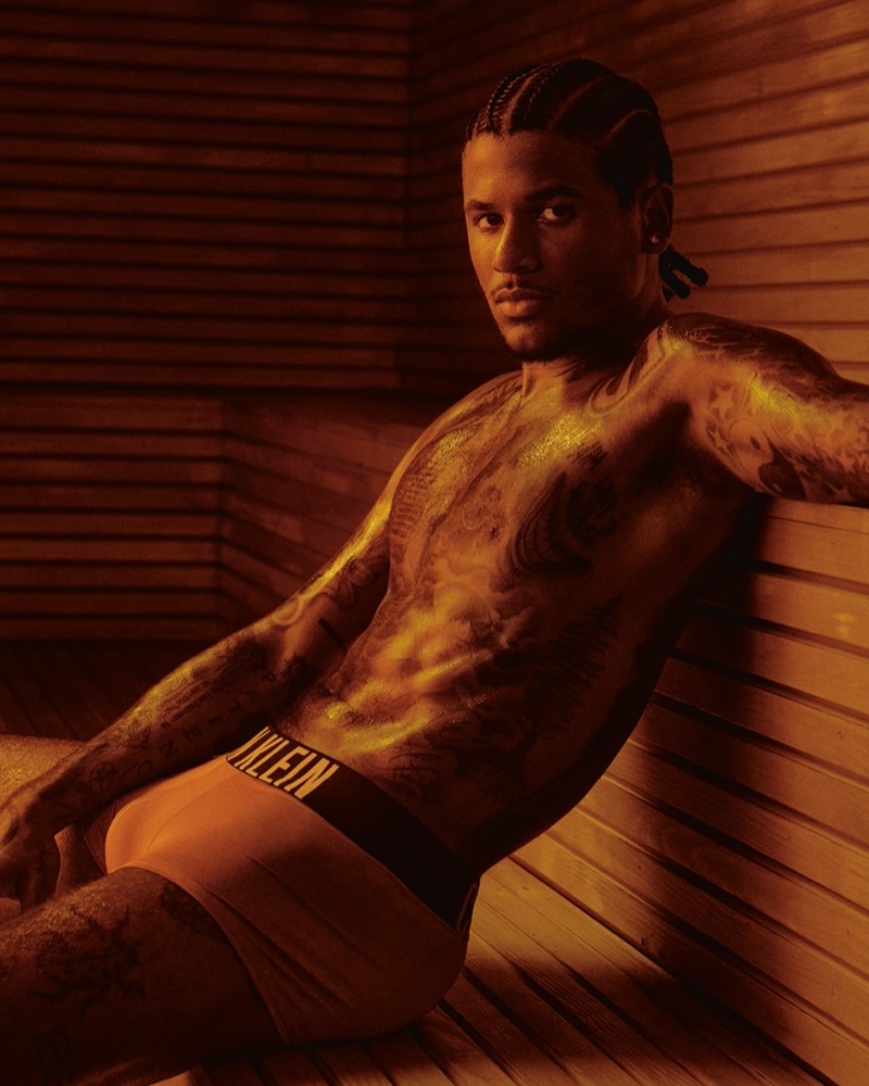 Jalen Green Calvin Klein campaign fall 2025 Intense underwear