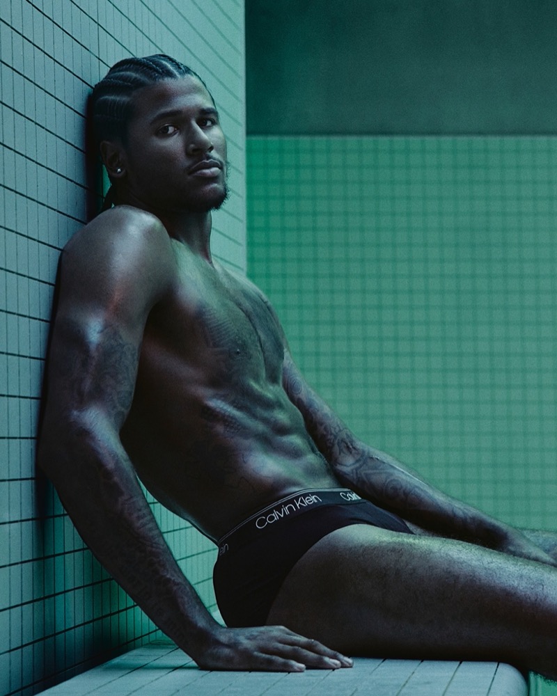 Jalen Green Calvin Klein campaign fall 2025 underwear photo