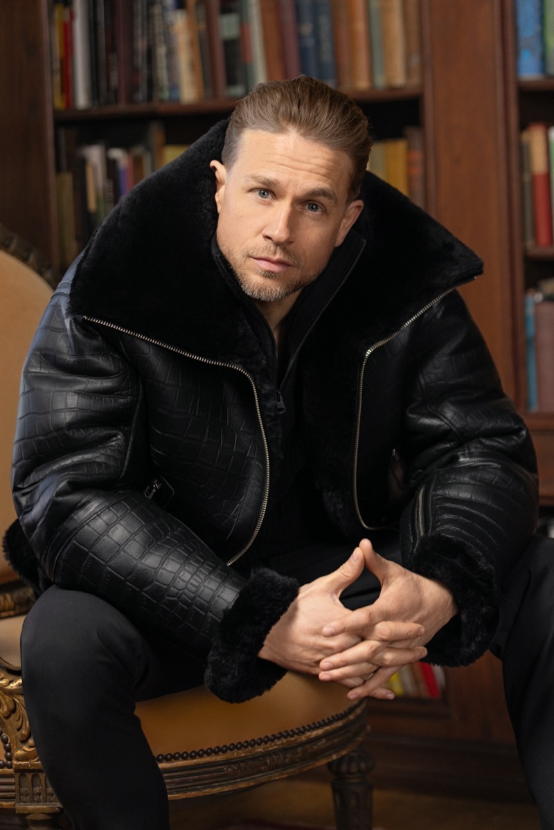 Charlie Hunnam Mackage fall-winter 2025 campaign