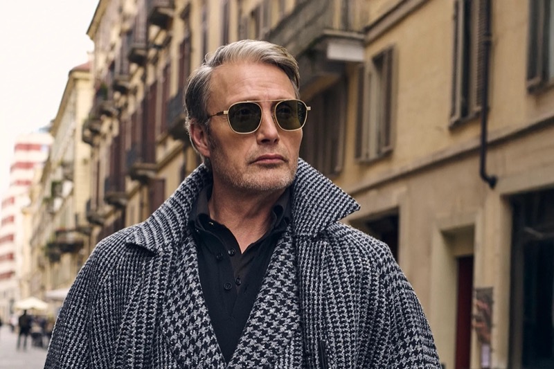 Mads Mikkelsen Zegna winter 2025 advertisement