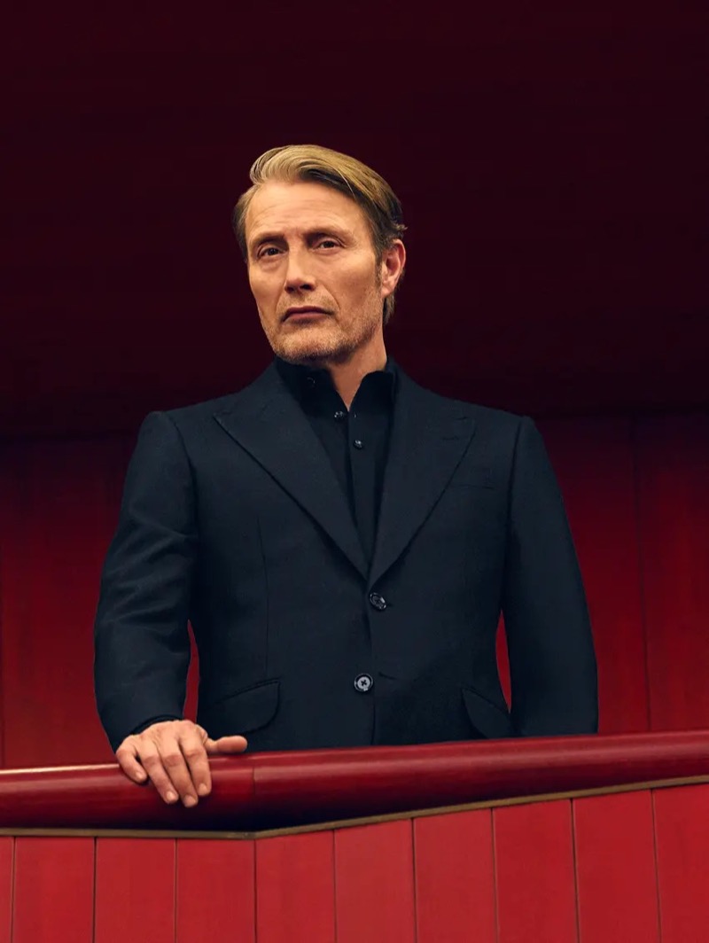 Mads Mikkelsen fronts the Zegna winter 2025 campaign.