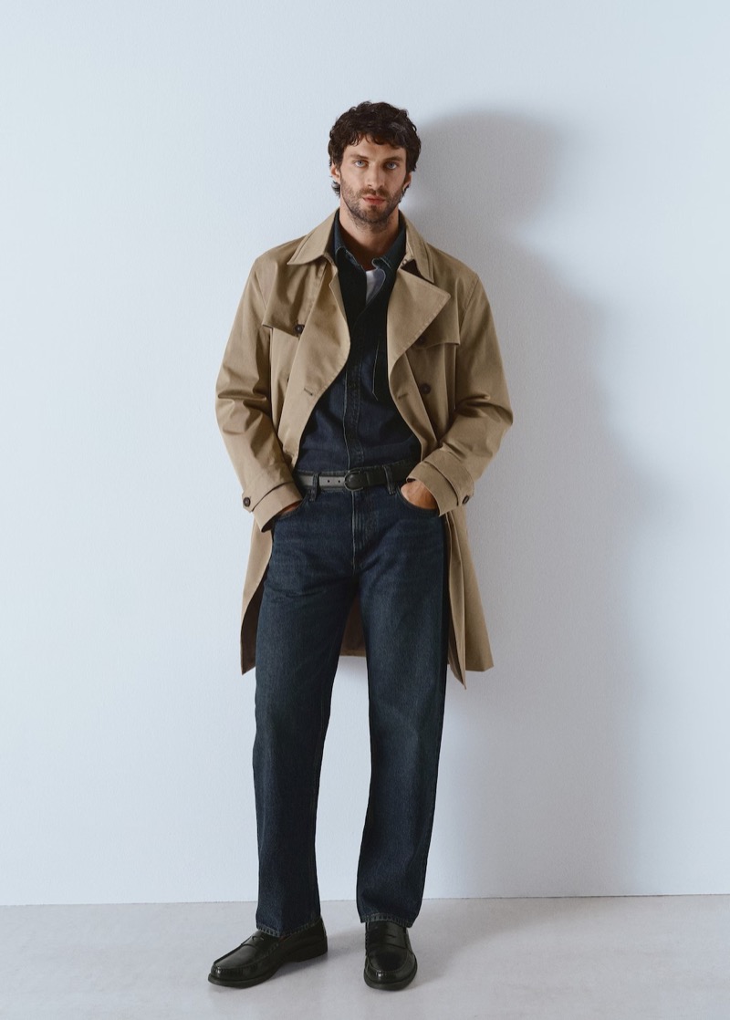 Matthew Bell fall 2025 look Mango
