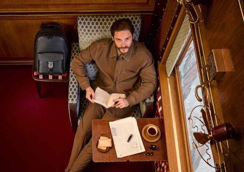 Daniel Brühl Montblanc Let's Write campaign