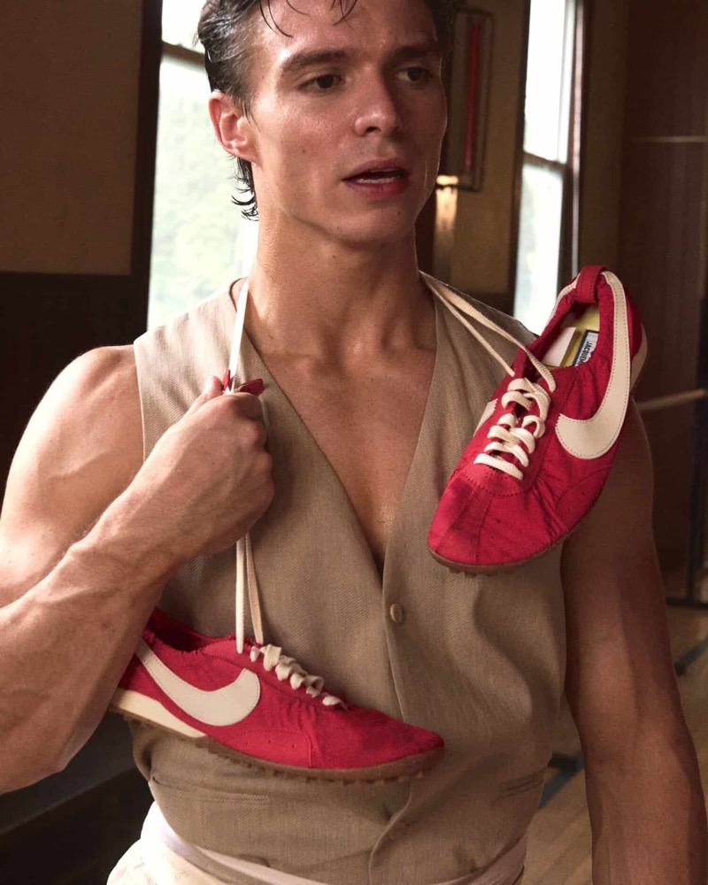 Nicholas Alexander Chavez Nike Jacquemus Moon Shoe campaign