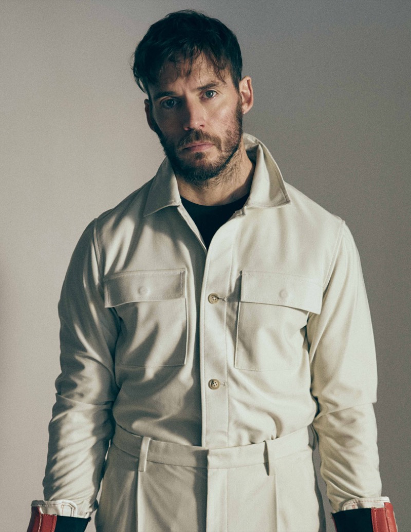 Sam Claflin Perry Ellis Flaunt