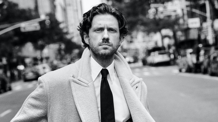 Aaron Tveit Takes New York for Todd Snyder