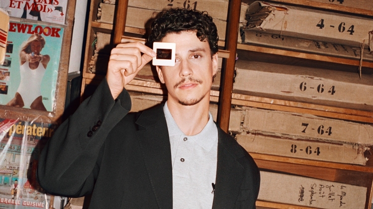 Adam DiMarco Charms in Ami Paris’ Fall 2025 Essentials