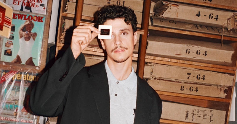 Adam dimarco for ami paris fall winter 2025 campaign