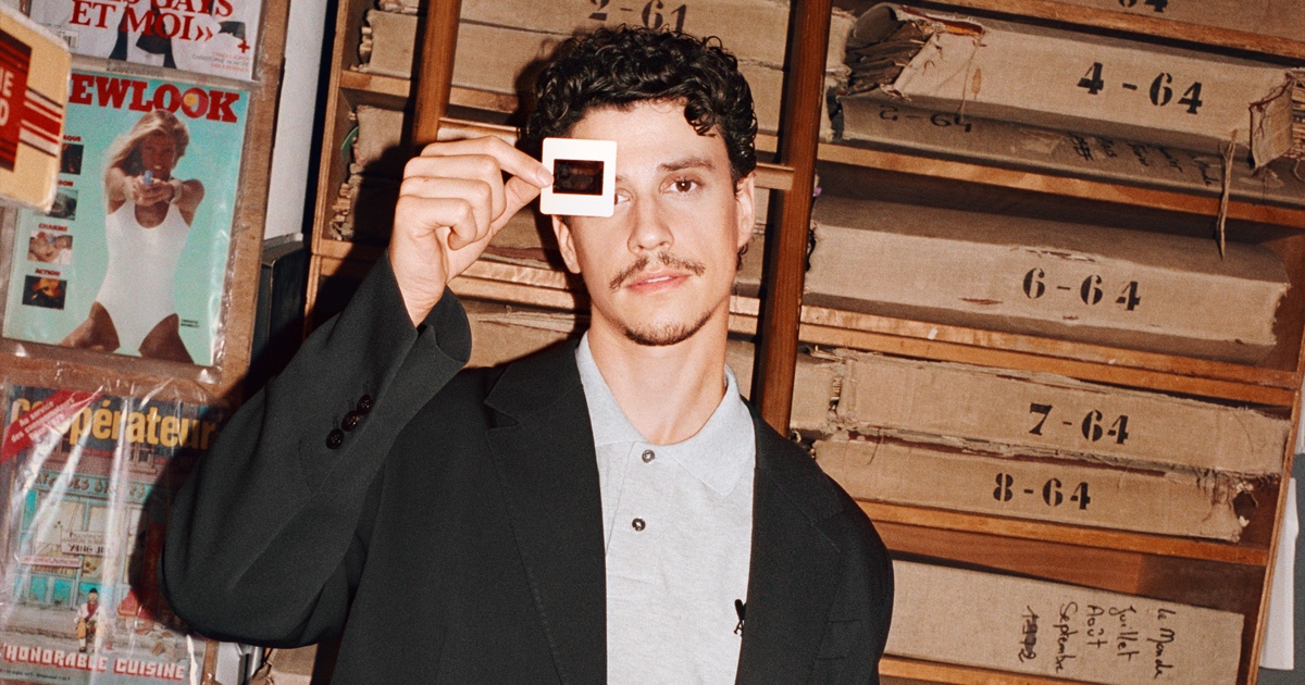 Adam DiMarco Charms in Ami Paris’ Fall 2025 Essentials