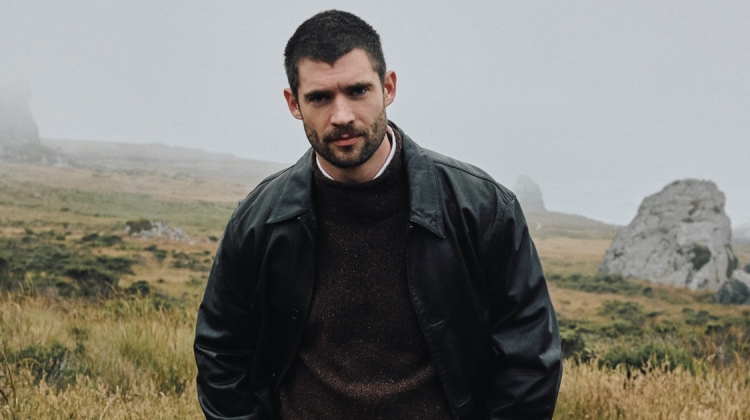 David Corenswet Sets the Tone for Banana Republic’s October Edit