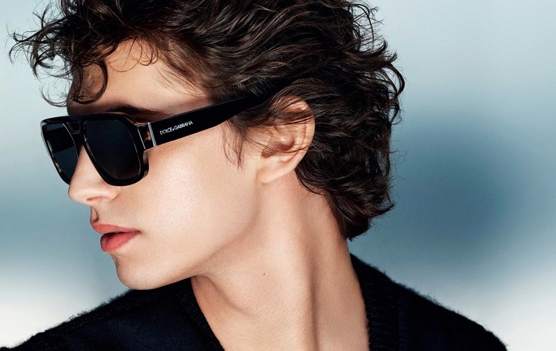 Dolce & Gabbana fall-winter 2025 eyewear campaign sunglasses