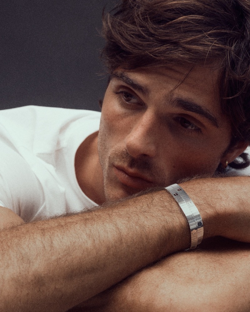 Jacob Elordi Cartier LOVE Unlimited bracelet campaign