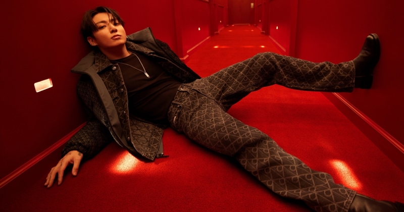 Jung kook calvin klein campaign 2025